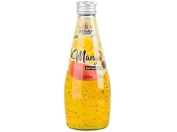 Напій BISAN Манго 290мл Basil Seed Drink MANGO c/б