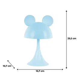 Світильник-нічник Kite  LED з акумулятором Simple Mouse блакитний (K25-317-2-3) - мініатюра 5
