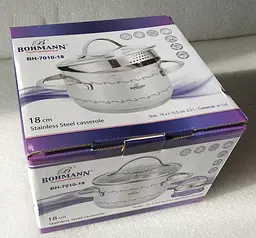 Каструля Bohmann BH-7010-18 2,5 л - мініатюра 10
