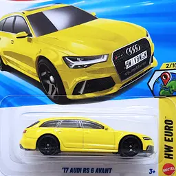 Базова машинка Hot Wheels HW Euro '17 Audi RS 6 Avant колір в асортименті (5785) JJK90 - мініатюра 3