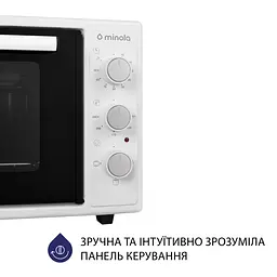 Електрична піч Minola FOE 4815 WH - мініатюра 3