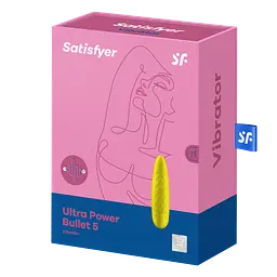 Вібратор для клітора Satisfyer Ultra Power Bullet 5, 10 см (жовтий) - мініатюра 7