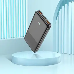 Портативна батарея - зовнішній акумулятор Hoco J108 22.5W 10000mAh чорний - мініатюра 4
