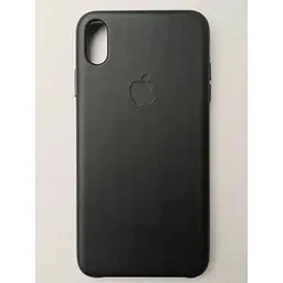 Оригінальний шкіряний чохол Apple Leather Case для iPhone XS Max (6.5") Black (MRWT2ZM/A) - мініатюра 9