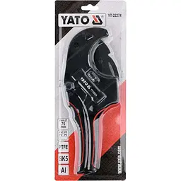 Труборіз для ПВХ труб Yato max Ø=75 мм (YT-22274) - мініатюра 4