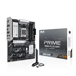 Материнcька плата PRIME B840-PLUS WIFI sAM5 B840 4xDDR5 M.2 HDMI DP Wi-Fi BT ATX Asus teh0019114 - мініатюра 9