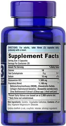 Препарат для суглобів і зв'язок Puritan's Pride Chondroitin Glucosamine MSM 3 Per Day Formula, 60 капсул - мініатюра 2