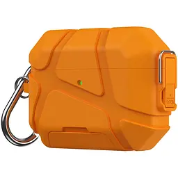 Ударостійкий футляр Titan Armor для навушників Airpods Pro 2 / Pro Orange