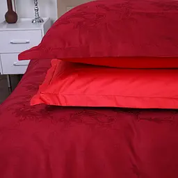 Наволочка MirSon Сатин Жакард 6040 Rosalie 45х45 см (2200009023996) - мініатюра 4