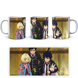 Кухоль GeekLand Blue Exorcist Синій Екзорцист Рін Юкіо Шійомі BE 02.17 330 мл білий - мініатюра 4