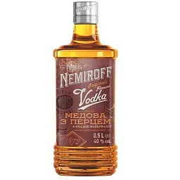 Уцінка. Настоянка Nemiroff Originals Українська медова з перцем 40% 0.5 л - мініатюра 1