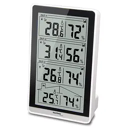 Термогігрометр Technoline WS7060 Black (WS7060), Чорний - мініатюра 3