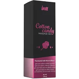 Масажний гель Intt Cotton солодка вата 30 мл - мініатюра 3