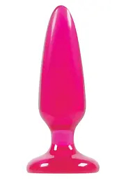 Анальна пробка Pleasure Plug Small 10 см (рожевий) - мініатюра 3