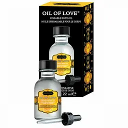 Їстівна олія для поцілунків Kamasutra Oil Of Love Coconut Pineapple 22 мл