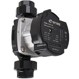 Насос циркуляційний енергоощадний Optima PRIME UPMH 25-80AUTO 130 мм + гайки
