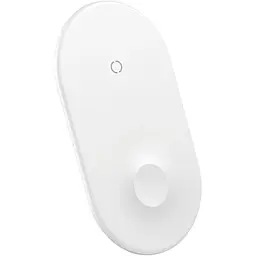 Бездротовий зарядний пристрій Baseus Smart 2 in 1 (Phone + Watch) Type-C Version 10W WX2IN1P20-02 White - мініатюра 5