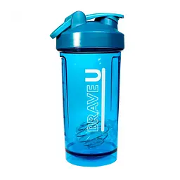 Шейкер Brave U Shaker Premium синій 500 мл (1086-2022-10-2347)