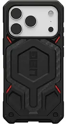 Чохол протиударний UAG Monarch Pro MagSafe для iPhone 17 Pro Max Carbon Fiber Black 114514119042