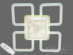 Світлодіодна люстра Diasha A8060/4+1WH LED RGB dimmer