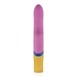 Вібратор-кролик PMV20 Dolphin Vibrator: Ротація стовбура, подвійна стимуляція, кліторальний стимулятор "Дельфін" - мініатюра 5