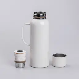 Термос Vacuum 820 мл Нержавіюча сталь Білий - мініатюра 4