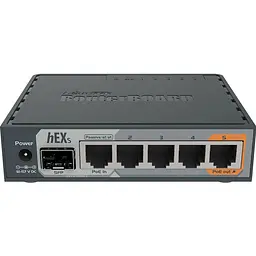 Маршрутизатор [роутер] MikroTik hEX S [RB760IGS] [137444]