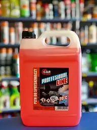 Омивач скла зимовий CarTech Professional Line -20°C червоний 5 л