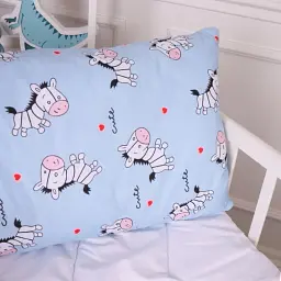 Подушка антиалергенна MirSon Kids Time 20-0037 Cute blue zebra 50х70 см (2200009669248) - мініатюра 2