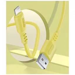 Дата кабель USB 2.0 AM to USB-C 1.0m soft silicone yellow ColorWay (CW-CBUC043-Y) - мініатюра 5