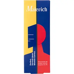Протизапальна маска Malevich Ідеальний портрет Perfect Portrait Mask Blemish Correct 75 мл - мініатюра 2