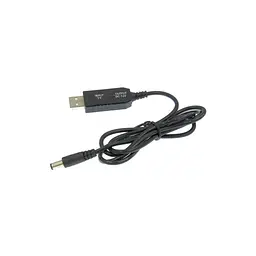 Кабель живлення USB to DC 5.5x2.1mm 12V 1.0m Dynamode (DM-USB-DC-5.5x2.1-12V) - мініатюра 1
