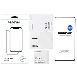 Скло захисне BeCover 10D Samsung Galaxy A07 SM-A075 Black (713684) - мініатюра 3