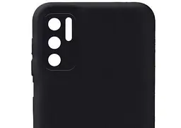 Чохол Silicone Cover Full Cam для Xiaomi Redmi Note 10 5G/ Poco M3 Pro/ M3 Pro 5G [Black] [72053] - мініатюра 2