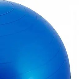 М'яч для фітнесу (фітбол) Springos 85 см Anti-Burst Blue (FB0009) - мініатюра 3
