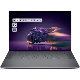 Ноутбук Dell 16 Premium DA16250,1920 x 1200,255H 16 C/26 T,2.5 GHz - 5.1 GHz,28 W,32 GB LPDDR5X