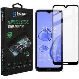 Скло захисне BeCover Nokia C30 Black (706903) - мініатюра 2