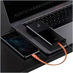 Зовнішній акумулятор Baseus Elf Digital Display 20000mAh 65W PPJL000001 - мініатюра 3