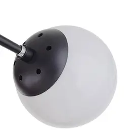 Люстра Brille молекула в спальню Е27 60W BK (BL-776S/6) - мініатюра 3