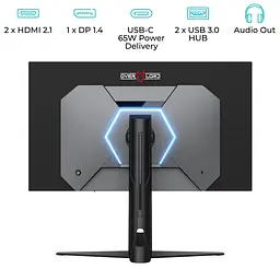 Монітор 27" QUBE Overlord OLED OG27Q240HC QHD OLED 240Hz (OG27Q240HC) - мініатюра 4