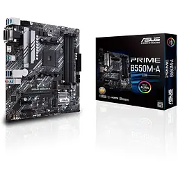 Материнська плата Asus Prime B550M-A/CSM sAM4 B550 4xDDR4 M.2 HDMI DVI D-Sub CSM mATX - мініатюра 7
