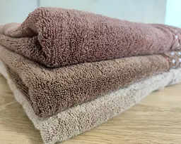 Набір махрових турецьких рушників Zeron 3 штуки 70х140 Microcotton Baklava Desen