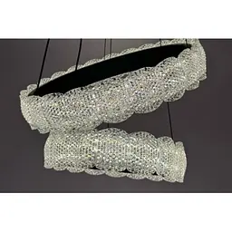 Led люстра кільця Linisoln 1532-60*40 BK - мініатюра 4