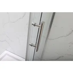 Душова кабіна з низьким піддоном Mixxus Hard SCT01-100x90x198-Tr прозоре скло 5мм New (в 2 ящ) chrome MI8368, Хром, прозорий, хром - мініатюра 12
