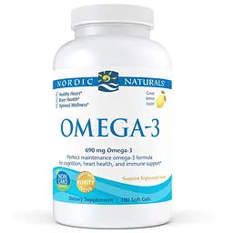 Жирні кислоти Nordic Naturals Omega-3 180 капсул - мініатюра 2