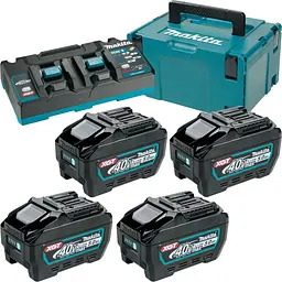 Набір акумуляторів BL4050F (4 шт) та зарядний пристрій для продукції Makita XGT (191U42-2)