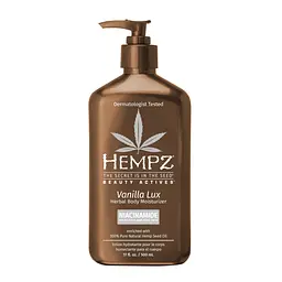 Молочко для тіла з ніацинамідом "Ваніль Люкс" Vanilla Lux Herbal Body Moisturizer Hempz 500 мл (8166-03)