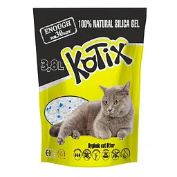 Силікагелевий наповнювач Kotix для котячого туалету 3.8 л