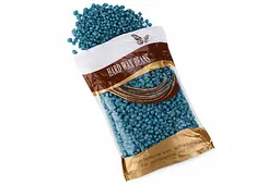 Гарячий плівковий віск у гранулах Hard Wax Beans Turquoise 500 г — професійний віск для депіляції без смужок - мініатюра 2