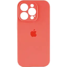 Чохол Silicone Case Camera Protect для Apple iPhone 16 Pro Max Peach AA [117081] - мініатюра 1